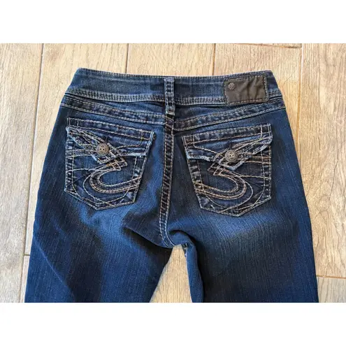 Silver Jeans  Suki Surplus Denim Jeans 27 x 32 Womens 27x32 Boot Western Bootcut
