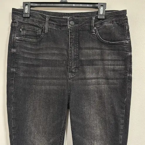 Judy Blue Skinny Fit Faded Black Jeans Size 31