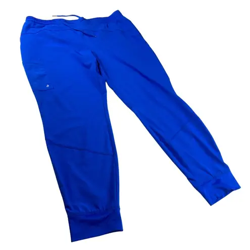 Barco One | Royal Blue Boost 3 Pocket Medical Scrub Jogger Pant | Womens Size XL