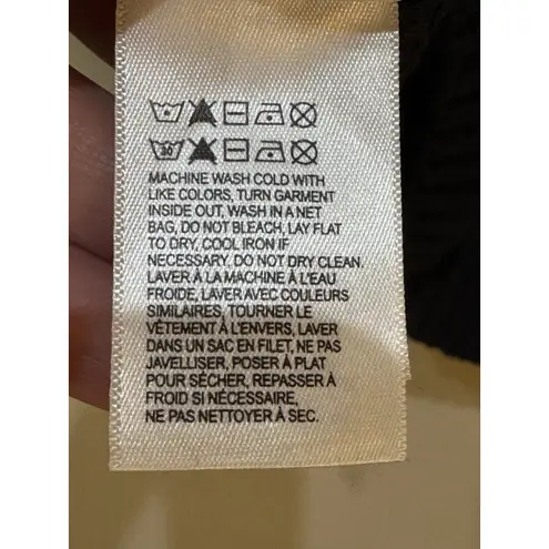 Lucky Brand  Pointelle Camp Shirt Open‎ Knit Cardigan Fisherman Collared Size S - Image 8