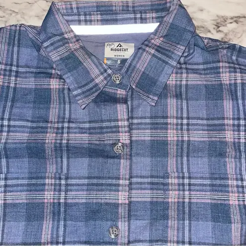 Ridgecut Women’s Plaid Shirt Blue