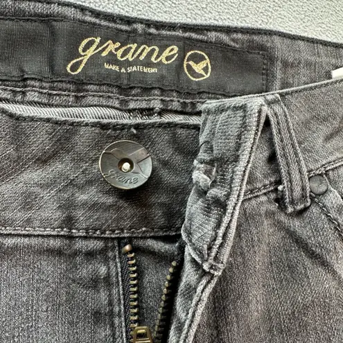 Vintage Grane Jeans Juniors 13 32x30 Dark Gray Rad Skinny Mid Rise Y2K Denim Size undefined
