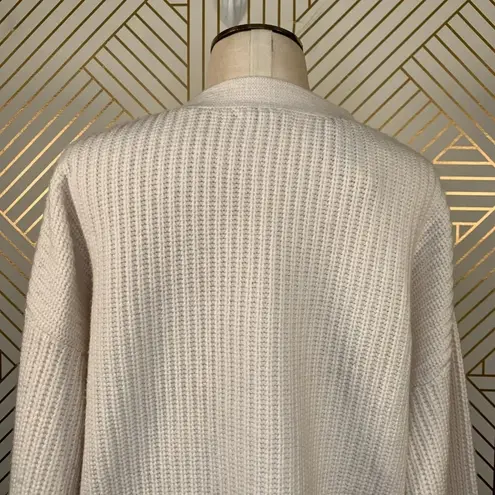 Equipment Nigel Sweater in Ivory Button Cashmere