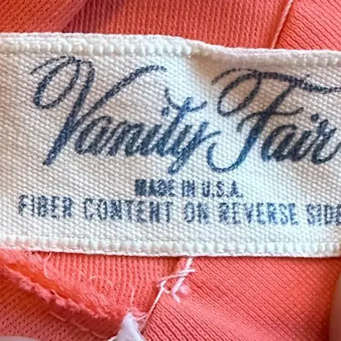 Vanity Fair Vintage 1970's A-Line Dress Drawstring Waist Size Large Women's