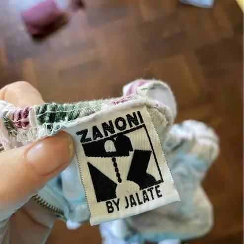 90s Zanoni by Jalate romper culottes jumper floral romper Size M