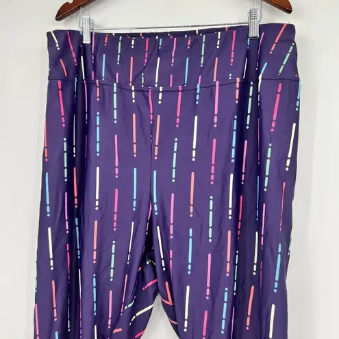 Modcloth  x familiar...yet different Make a Rainbow Dash Leggings plus size 5XL