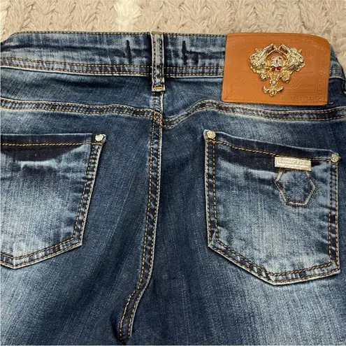 Philipp Plein Indian Bootcut Dark Wash jeans Size 27