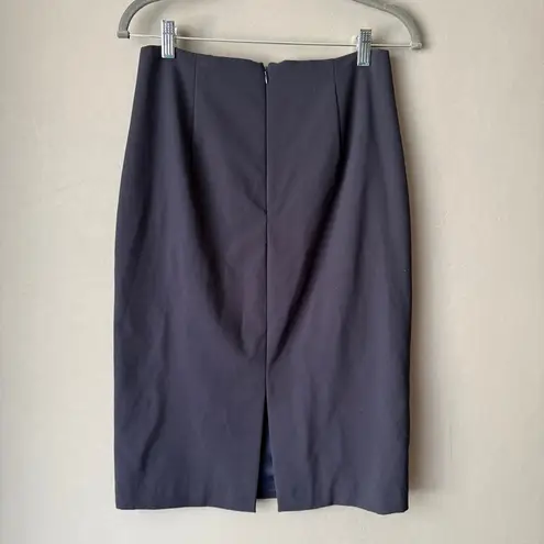 Ellen Tracy Women's pencil midi Skirt, Size 6, Dark Blue