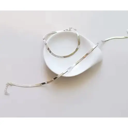 Boutique Silver‎ Anklet, Ankle Snake Chain Anklet | 925 Sterling Silver