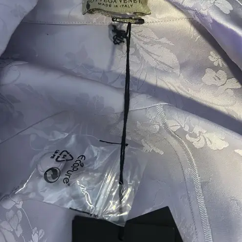 Bottega Veneta lilAc viscose 2018 FLORAL JACQUARD Jumpsuit, Size 42, Large, NWT