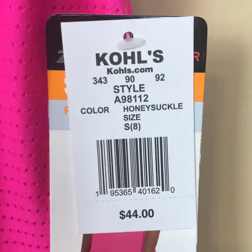 ZeroXposur NWT Women’s Athletic UPF 30+ Camouflage Sports Bra Pink Tank Top