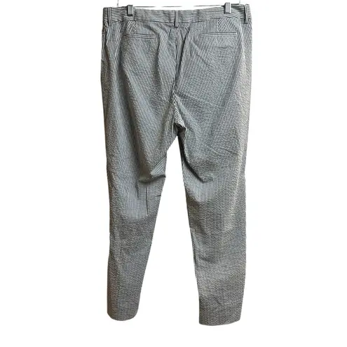 Brooks Brothers Women's Seersucker Chino Striped Pants 12