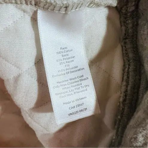 Haven Well Within Quilted Gray Crewneck Sweatshirt Size M Size M