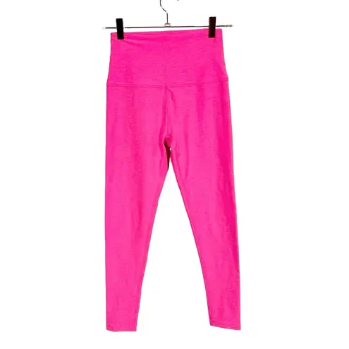 Beyond Yoga  Spacedye Caught In The Midi High Waisted Legging Electric Pink