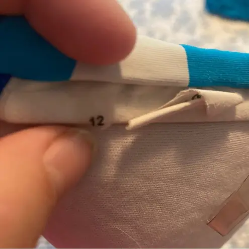 Bleu Rod Beattie Blue | Rod Beattie Strapless Blue and White Stripe Bikini Swimsuit Size 12