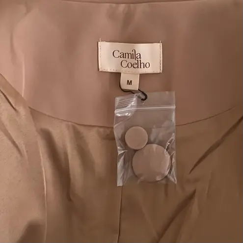 Camila Coelho Morena Blazer in Nude Toffee Size Medium NWOT!