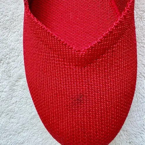 Rothy's Rothy’s Round Toe Flats Bright Red