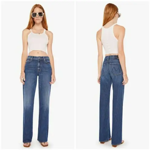 đź’•MOTHER SUPERIORđź’• The Bookie Heel Jeans ~ Did You Bring Me Anything? 26 NWOT Blue