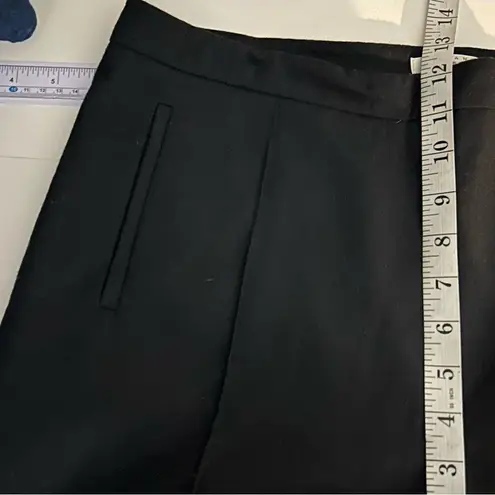 Armand Ventilo Black 100% Wool Lined High Rise Cuffed Pants Size 10