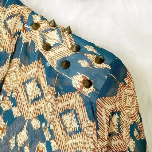 Gimmicks by BKE ‎ Western Studded Kimono Cardigan