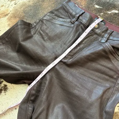 FAVORITE DAUGHTER Mischa Pant in Cape Town‎ Brown Gloss Wide Leg Size 25