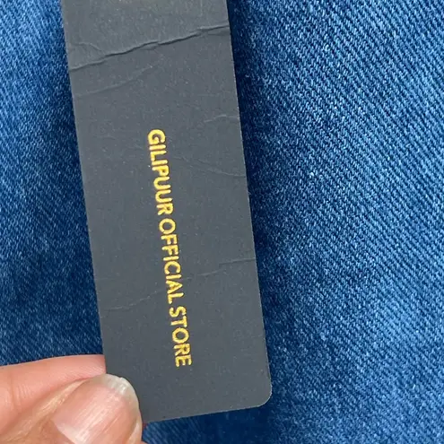 GILIPUR Solid LOW Waist Wide LEG JEANS NWT Blue Size undefined