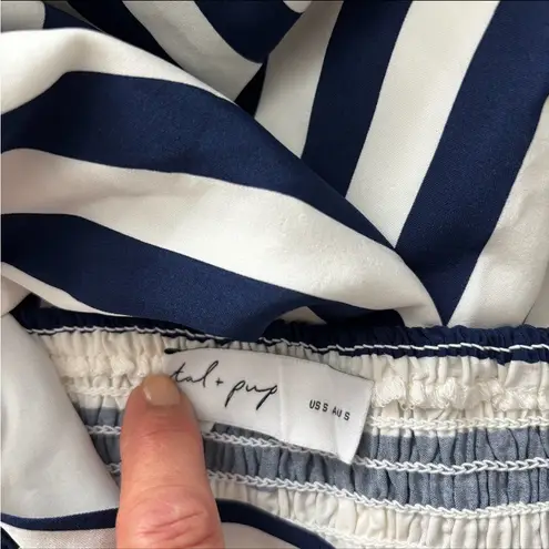 Petal and Pup ELIJAH SET - NAVY WHITE size s