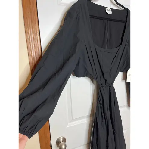 Arula NEW Black Open Back Cut Out Sides Mini Dress Their Size B Plus Size 18/20