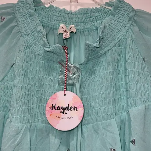 Hayden  Women’s mint green blouse