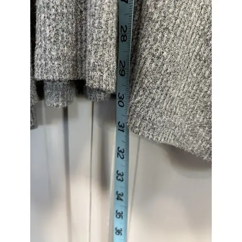 Carly Jeans Gray Oversized Long Sleeve Sweater Size Small V Neck Gray