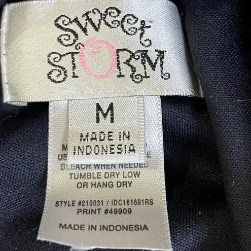 Sweet Storm Printed Halter Maxi Dress Navy White Yellow Peach Pink Medium