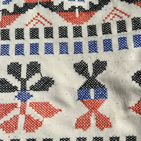 THML Aztec Embroidered Mini Skirt Size Small