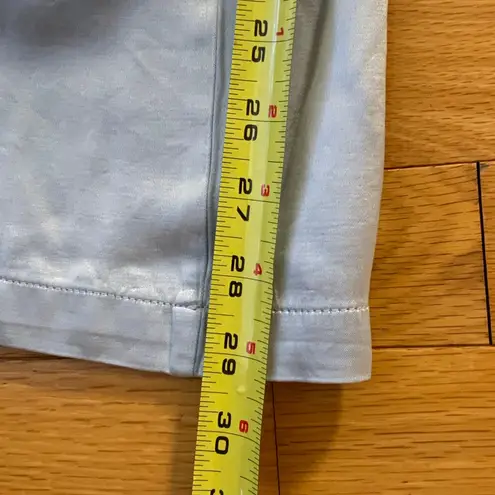 Pj Harlow  2pc sleeveless Blue Satin Pajamas size large