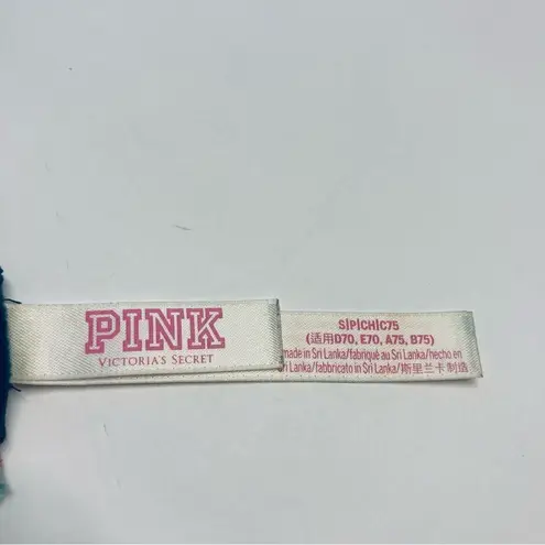 PINK - Victoria's Secret Victoria's Secret PINK‎ Date Push-up Longline Bra Size Small Tropical Multicolor