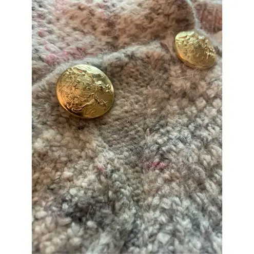 Veronica Beard Adelaide Crew Neck Full Sleeve Sweater S Merino wool/ Alpaca Gray