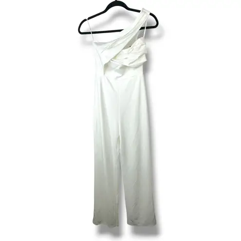 Lulus NWOT Devoted To Fun Ivory White Crepe One
