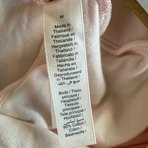 SKIMS Cotton Jersey Foldover Pant Pink Medium NWT