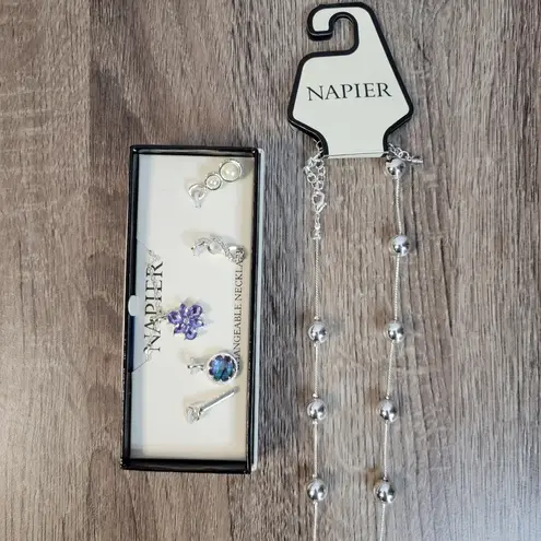 NWT NAPIER Necklace Bundle Purple