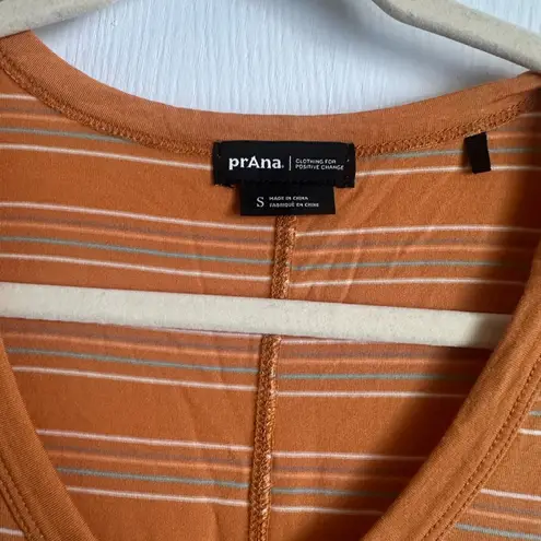 prAna Orange top size S excellent condition