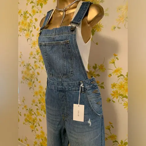 Cello NWT  Jeans Women's Juniors Classic Baggy Overalls size M