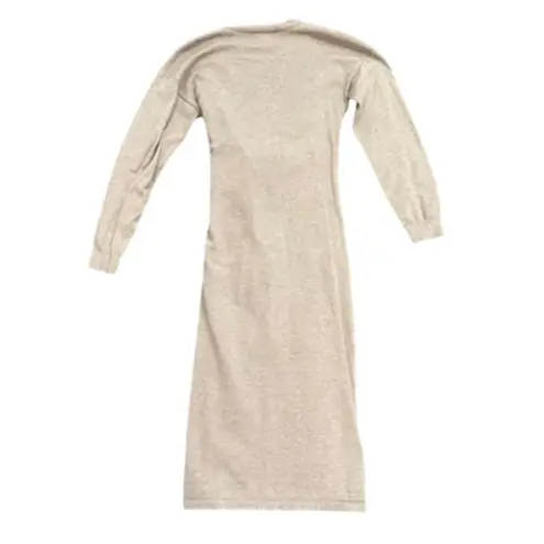 Modern Citizen Lenese Midi Dress in Beige, Size L