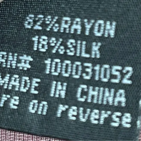 CUTRON of Santa Monica open front tunic in soft velvet peacock feather pattern Size 1X