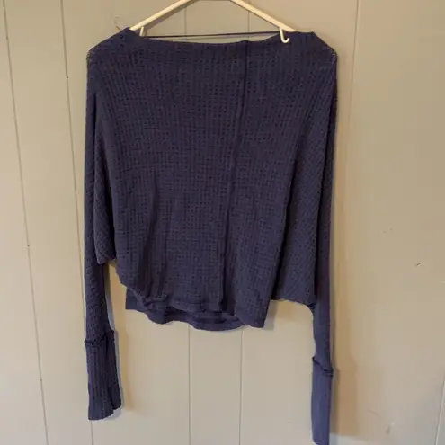 Free People  Waffle Longsleeve Size XS