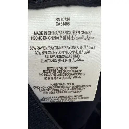 BCBGMAXAZRIA  Mason Skinny Pant Black L Stretch Dress Legging NWT