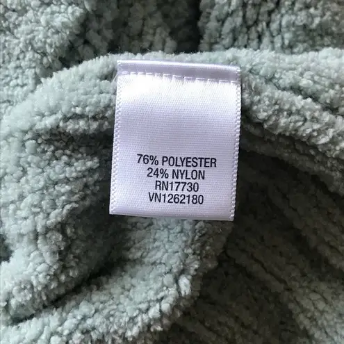 Merona Cozy Mint Green Cowlneck Microfleece Sweater