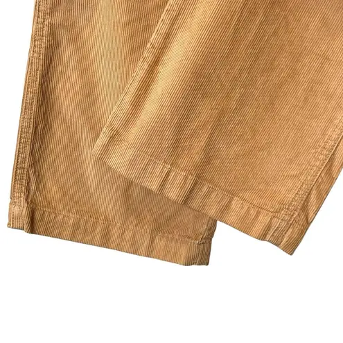 DOEN Maritime Corduroy Pants Women’s Size 25 Organic Cotton Patch Pockets USA Tan