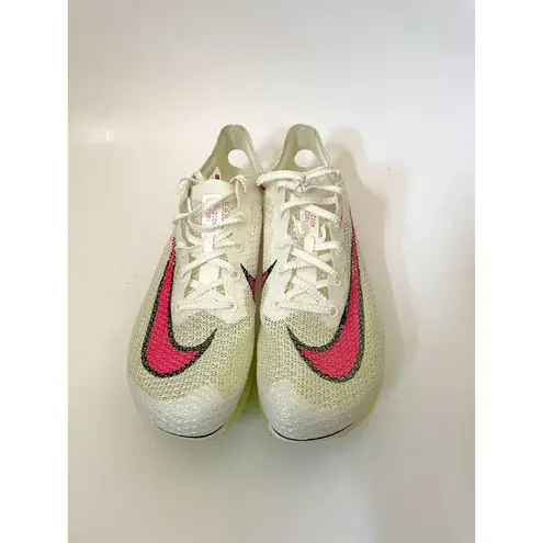 Nike  Air Zoom Victory Track Distance Spikes Shoes White Pink Men's 7/Women's 8.5