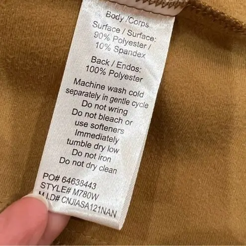 Harriton Grandmas Marathon Jacket Size Large Brown