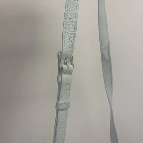 Kate Spade  Mint Pebbled Leather Crossbody Shoulder Purse 2-Way Bag Medium