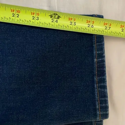 Soft Surroundings Denim Ultimate High Rise Slim Blue Jeans Womens Size 14 2CW54